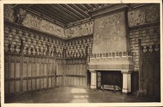 CPA Chateau de Pierrefonds La Chambre du Seigneur 