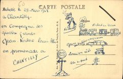 CPA Chantilly Le Chateau 