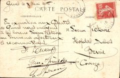 CPA Gimel Correze Parc Vuillier 