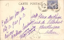 CPA La Correze Illustre Saut de la Saule pres Bort 