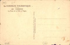 CPA Correze La Porte de la Vielle et l'Eglise 