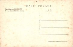CPA Excursion en Correze La tranquillite des Etangs