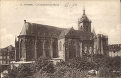 CPA Colmar La Cathedrale Saint Martin 