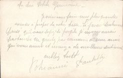 CPA Enfant (dessin a la main)