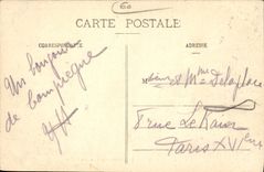 CPA Compiegne Le Chateau facade du cote Parc 