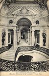 CPA Chateau de Chantilly L'Escalier d'honneur et le Vestibute 
