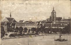 CPA Colmar Place Rapp et Champ de Mars 