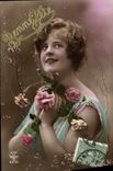 CPA Bonne Fete Femme