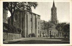 CPA Toulouse Eglise Saint Sernin 