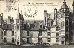 CPA Chateau de Meillant pres Saint Amand Montrond 