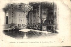 CPA Chateau de Compiegne Le grand Salon de Reception des Dames 