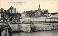 CPA Chateau de Chantilly L'Entree 
