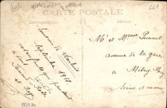 CARTE PHOTO Femme Warluis