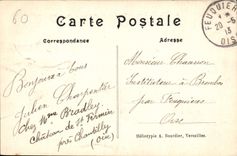 CPA Chantilly principale et ensemble du Chateau 