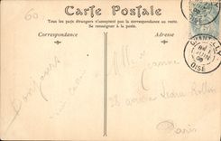 CPA Chateau de Chantilly L'Entree principale et la Chapelle 