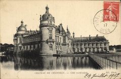 CPA Chateau de Chantilly Cote nord Ouest 