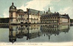 CPA Chateau de Chantilly La Facade Ouest 