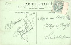 CPA Chantilly Le chateau Le Cote Nord Ouest 