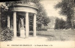 CPA Chateau de Chantilly Le Temple de Diane 