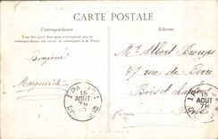 CPA Lee bords de la Truyere au Pont de Treboul 