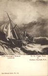 CPA South Kensington Museum London On the Dogger Bank by Clarkson Stanfield Bateau