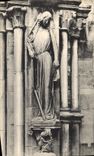 CPA Judentum Judaisme Statue am Sud Portal 