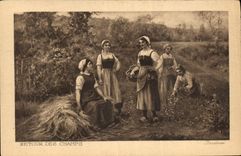 CPA Retour des Champs 