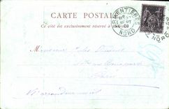 CPA La Lecon de Geographic 