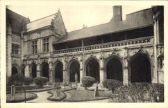 CPA Tours Cloitre de la Cathedrale Cote Nord 