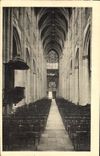 CPA Tours Cathedrale Nef vue du Choeur 
