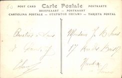 CPA Chateau de Chantilly Cote nord ouest 