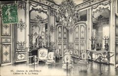 CPA Chateau de Chantilly Cabinet de M Le Prince 