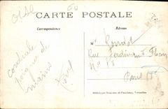 CPA Chateau de Chantilly Cabinet de M Le Prince 