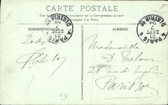 CPA Chateau de Chantilly L'Entree 