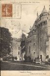 CPA Chateau Historique de Vez Oise Chapelle et Donjon 