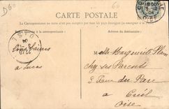 CPA Compiegne Ruines de l'Ancien Chateau 