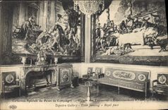 CPA Collection Speciale du Palais de Compiegne Galerie des Tapisseries 