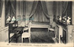 CPA Chateau de Compiegne Chambre du Dauphin 