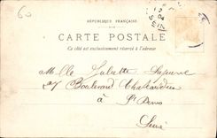 CPA Chateau de Compiegne Chambree a coucher de Napoleon 