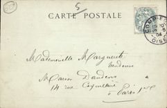 CPA Chateau de Pierrefonds Vue prise de la Route de Compiegne 