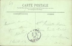 CPA Chantilly Le Chateau vu du anglais Effet de Neige 