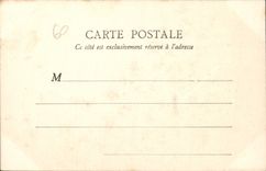 CPA Chateau de Chantilly Cote est Vu des parterres 