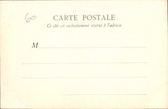 CPA Chateau de Chantilly Cote sud est Statue du Connetable 