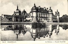 CPA Chantilly Le Chateau Facade Nord Est 