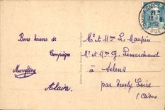 CPA Compiegne Oise Facade du Palais 