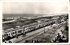CPA Cabourg Vue de la Plage cote Nord 
