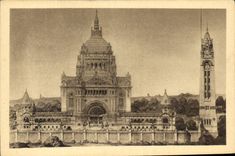 CPA La Basilique de Liseux Vue Generale du Projet 
