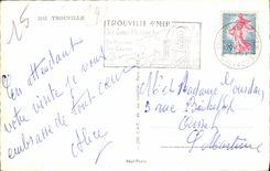 CPA Souvenir De Trouville 