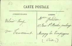 CPA Chantilly Entree du Chateau 