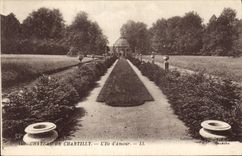 CPA Chateau de Chantilly L'lle d'Amour 
